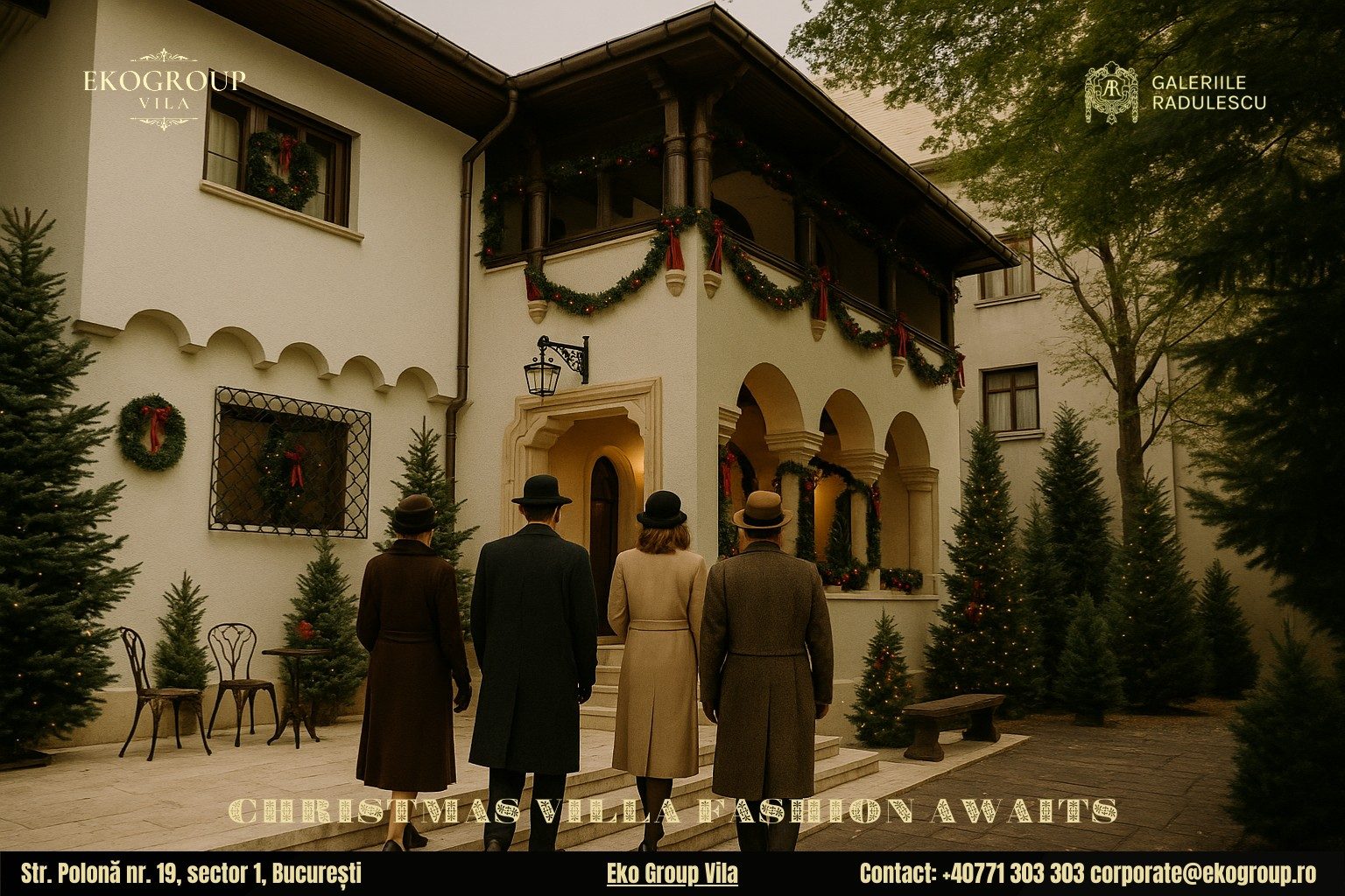 Haine de Crăciun din Epoca Interbelică, Repuse în Lumina Refletoarelor prin Expoziția Crăciunul anilor ’30 de la Eko Group Vila