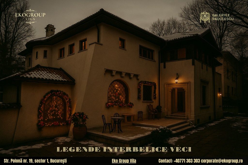 Legende de Crăciun reinterpretate în atmosfera magiei anilor ’30 la Eko Group Vila